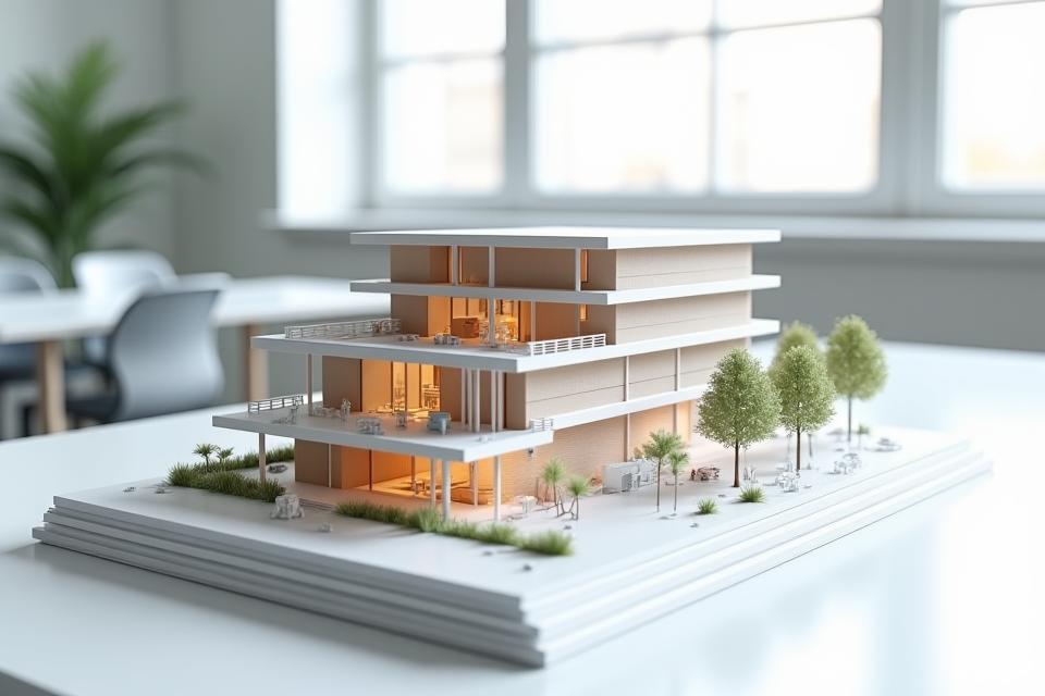 Maquetas arquitectónicas para inmobiliarias Madrid