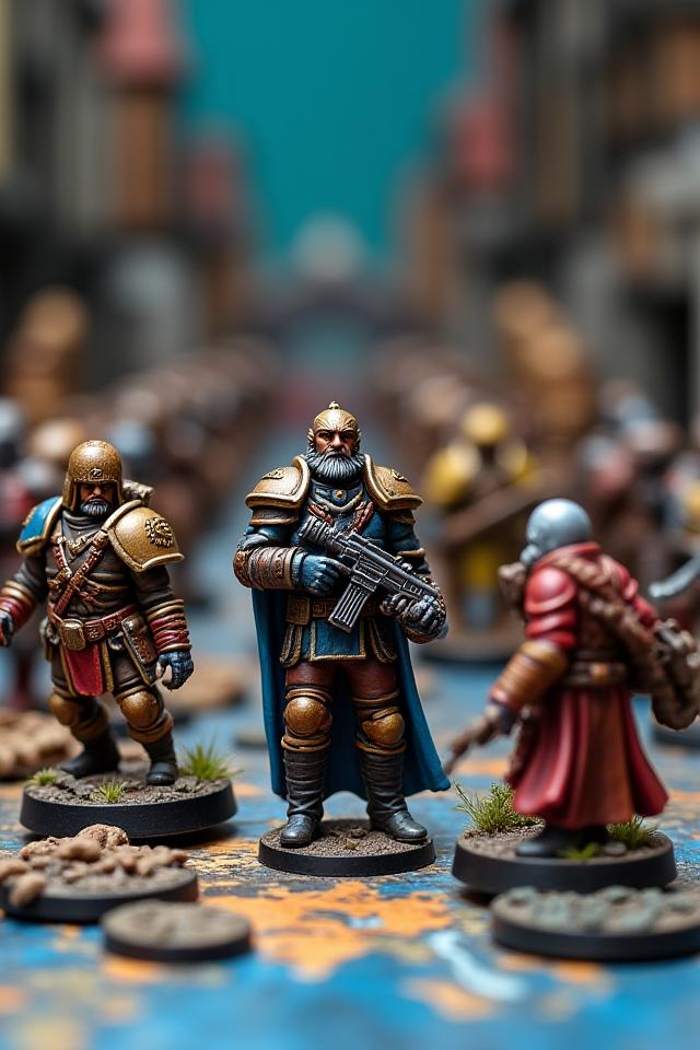 Miniaturas para juegos de mesa y coleccionistas